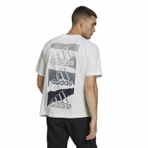 T-shirt à manches courtes homme Adidas Essentials Brandlove Blanc