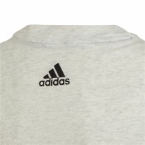 Child's Short Sleeve T-Shirt Adidas Future Icons Grey