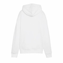 Sweat à capuche femme Puma Essentials+ Script Blanc
