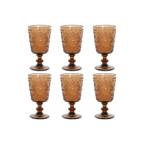 Gläsersatz Home ESPRIT Kristall 8,5 x 8,5 x 16,3 cm (6 Stück)