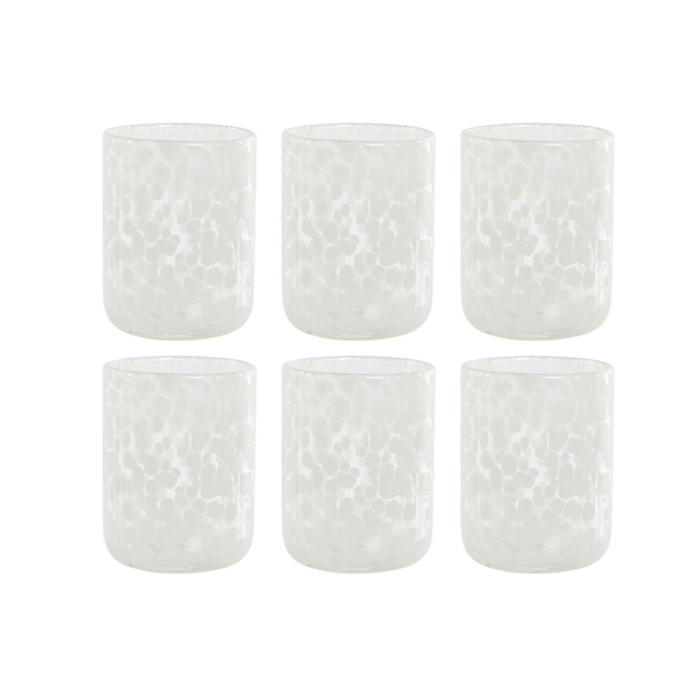 Set de Verres Home ESPRIT Verre Vintage 320 ml (6 Unités)