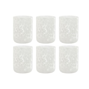 Set de Verres Home ESPRIT Verre Vintage 320 ml (6 Unités)