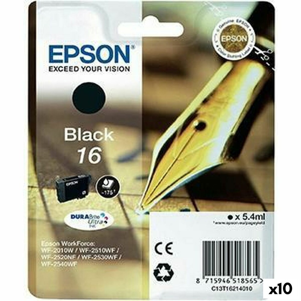 Cartouche d'encre originale Epson Noir (10 Unités)