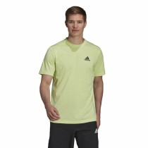 Herren Kurzarm-T-Shirt Adidas Aeroready Designed 2 Move grün