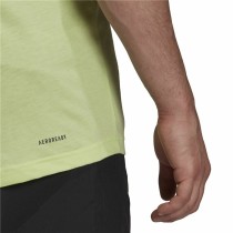 Herren Kurzarm-T-Shirt Adidas Aeroready Designed 2 Move grün