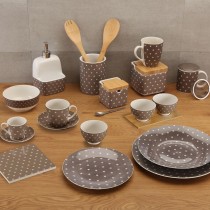 Distributeur de Savon Versa Stars Soft Céramique ABS Dolomite 11 x 20,5 x 11 cm