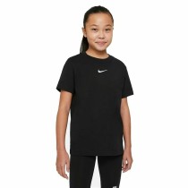 Child's Short Sleeve T-Shirt Nike Sportswear Black