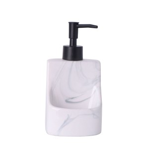 Soap Dispenser Versa Ceramic Plastic