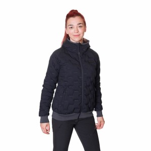 Women's Sports Jacket Trangoworld Alinda With hood Black