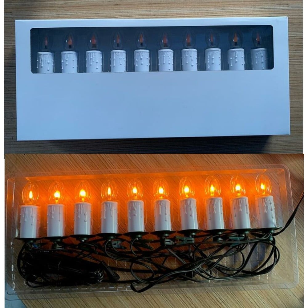 Weihnachtsgirlande Home ESPRIT Weiß PVC Weihnachtlicher Hirsch