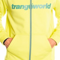 Men's Sports Jacket Trangoworld Ripon With hood Yellow