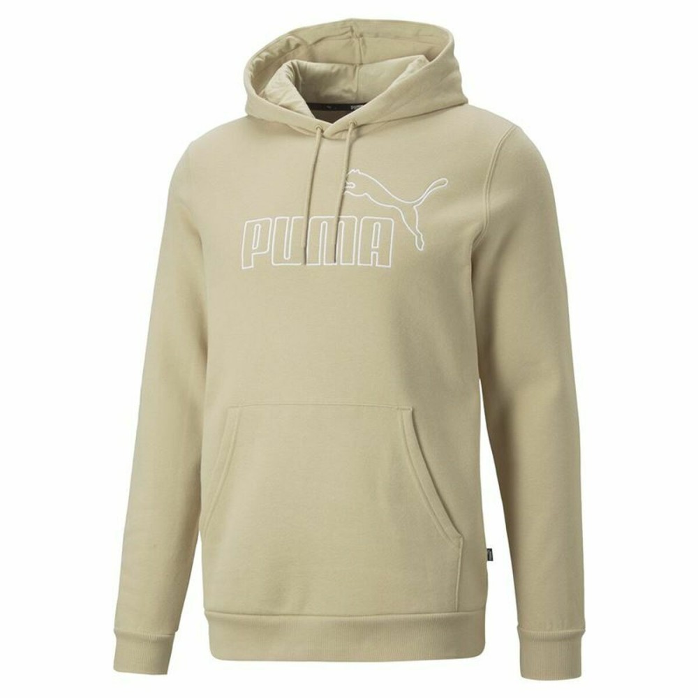 Herren Sweater mit Kapuze Puma Beige