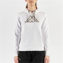 Sweat à capuche femme Kappa Blanc