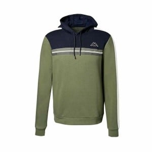 Sweat à capuche homme Kappa Olive