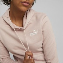 Damen Sweater mit Kapuze Puma Hellrosa