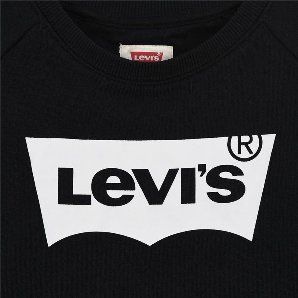 Kinder-Sweatshirt Levi's Schwarz