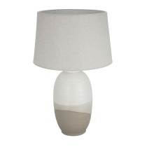 Tischlampe Versa Leinen aus Keramik 40 W 35 x 55 cm
