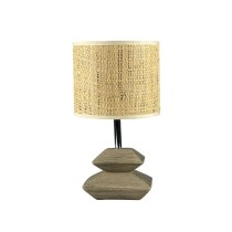 Tischlampe Versa Anis Grau aus Keramik 16 x 30 x 16 cm