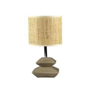 Tischlampe Versa Anis Grau aus Keramik 16 x 30 x 16 cm