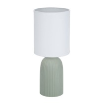 Tischlampe Versa grün Baumwolle aus Keramik 40 W 15 x 36 cm