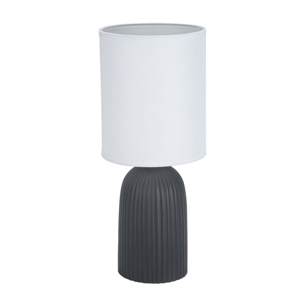 Tischlampe Versa Schwarz Baumwolle aus Keramik 40 W 15 x 36 cm