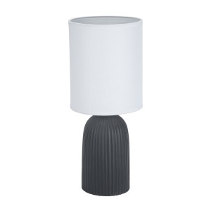 Tischlampe Versa Schwarz Baumwolle aus Keramik 40 W 15 x 36 cm