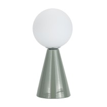 Tischlampe Versa grün aus Keramik Kristall 40 W 10 x 22,5 cm Prisma