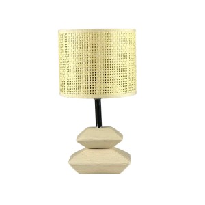Tischlampe Versa Anis Weiß aus Keramik 16 x 30 x 16 cm