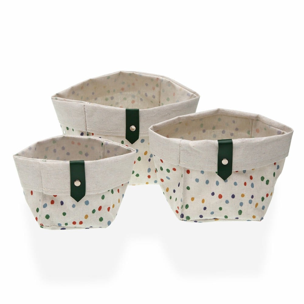 Korb-Set Versa Dotty 14 x 14 x 14 cm