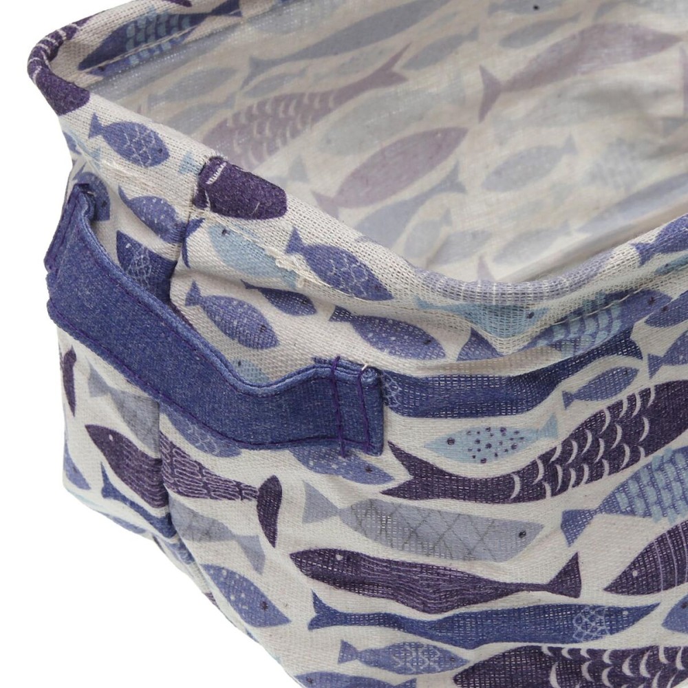Korb-Set Versa Aqua 2 18 x 14 x 28 cm