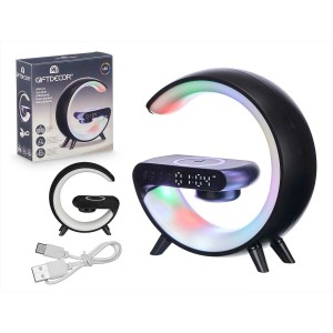 Digitale Desktop-Uhr GiftDecor HD24022901B Schwarz