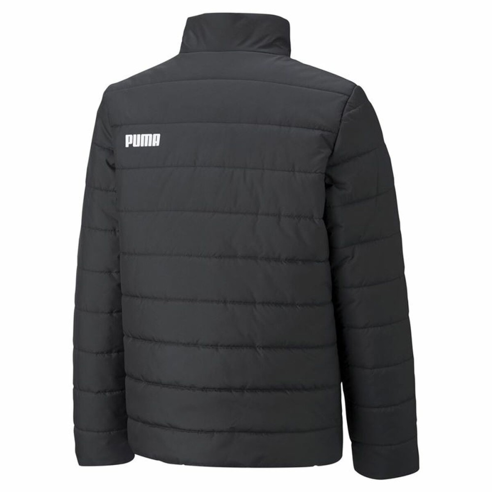 Sportjacke für Kinder Puma Essentials Padded Schwarz