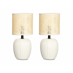 Desk lamp White 60 W 2 Units
