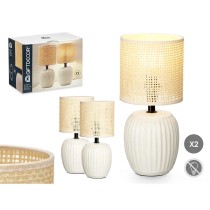 Desk lamp White 60 W 2 Units