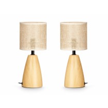 Tischlampe Braun 60 W 2 Stück