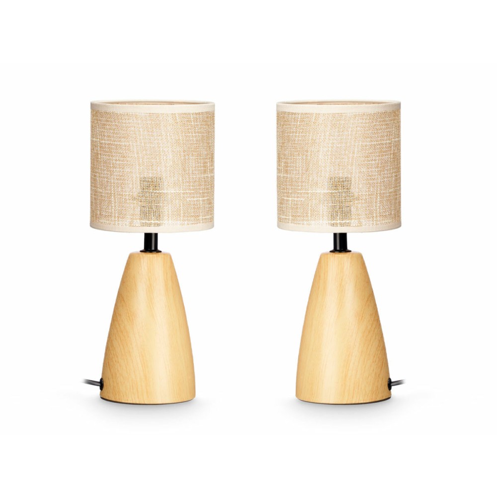 Lampe de bureau Marron 60 W 2 Unités