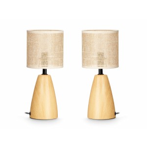 Lampe de bureau Marron 60 W 2 Unités