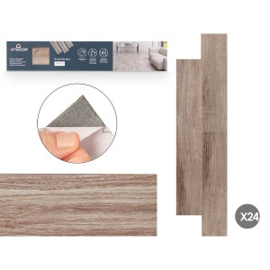 Autocollants Parquet Gris 24 Unités