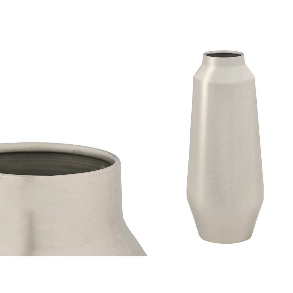 Vase 10216-MS Argenté Fer 19 x 49 x 19 cm