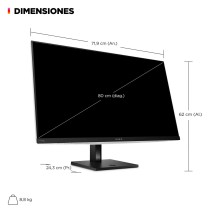 Gaming-Monitor HP 9R181E9ABB 4K Ultra HD 31,5"