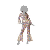 Costume for Adults Multicolour Disco