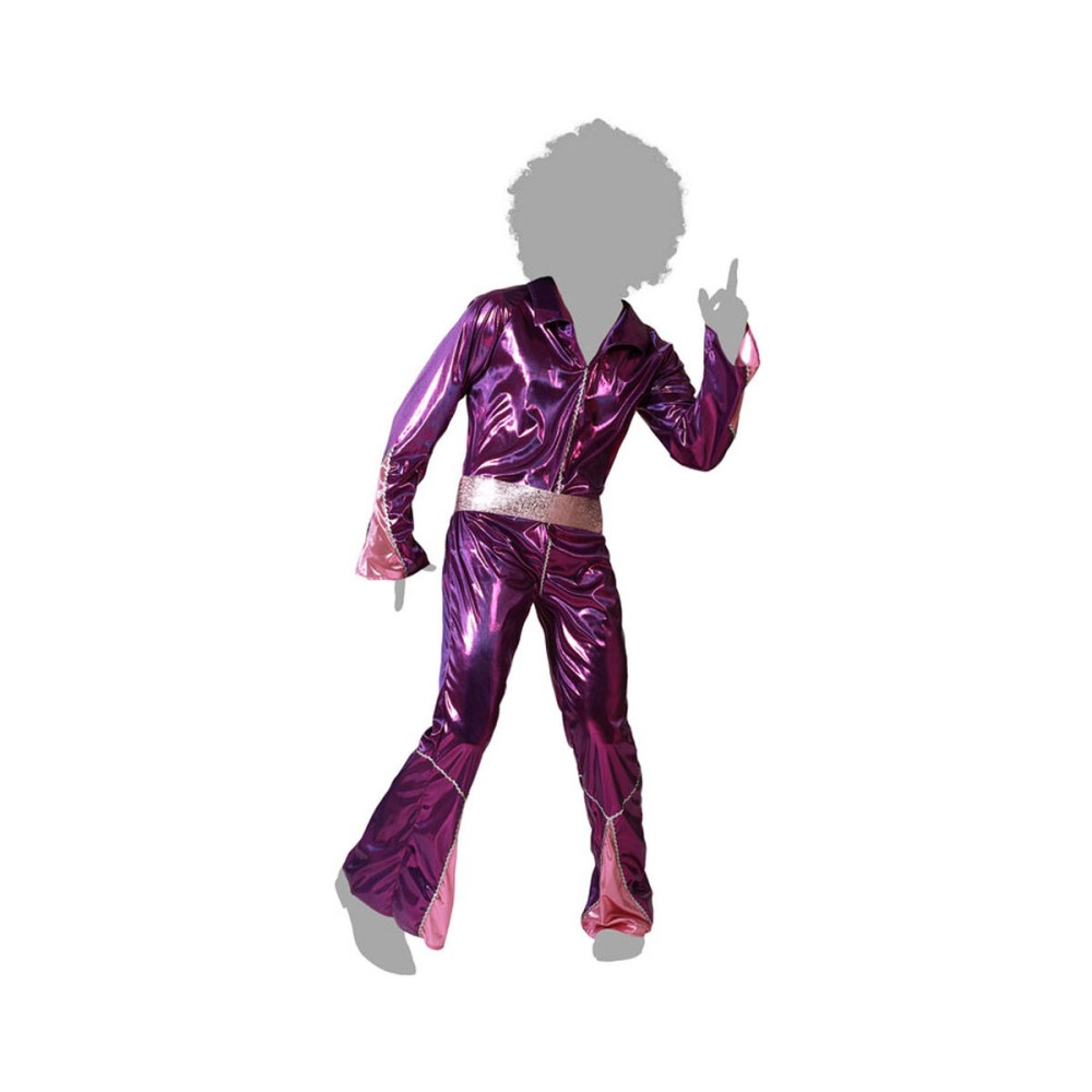 Verkleidung für Erwachsene Pink Disco