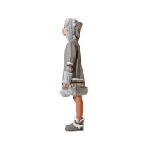 Verkleidung für Kinder Grau Eskimo