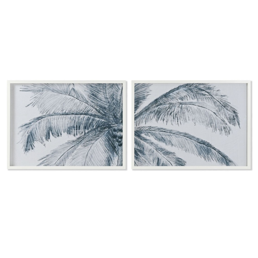 Cadre Home ESPRIT Verre Sapin 80 x 2 x 60 cm