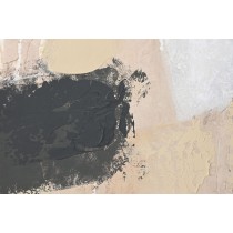 Bild Home ESPRIT Schwarz Gold abstrakt Urban 100 x 4 x 100 cm (2 Stück)