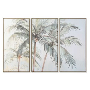 Bild Home ESPRIT grün Palmen Tropical 180 x 4 x 120 cm (3 Stücke)