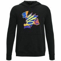 Jungen Sweater mit Kapuze Under Armour Curry Big Splash Schwarz