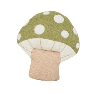 Kissen Versa grün Pilz 35 x 40 x 32 cm