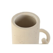 Vase Home ESPRIT Weiß aus Keramik Steingut Moderne 22 x 20 x 30 cm
