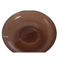 Tischdekoration Home ESPRIT Braun Kristall 23,5 X 23,5 X 11 cm